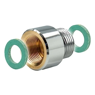 Abbildung von tecuro Spültischarmatur Reduzierstück M15/1 Innengewinde x 3/8 Zoll Außengewinde