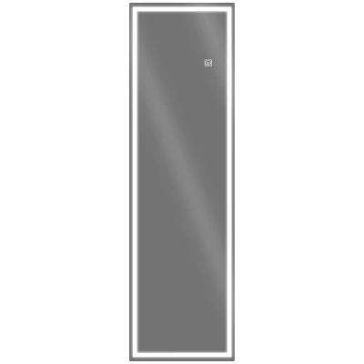 Abbildung von HOMCOM Wandspiegel 120 x 40 cm Ganzkörperspiegel mit LED Beleuchtung (Hängespiegel, 1 St., Ganzkörperspiegel), Touch Schalter, Memory Funktion, für Schlafzimmer, Badezimmer