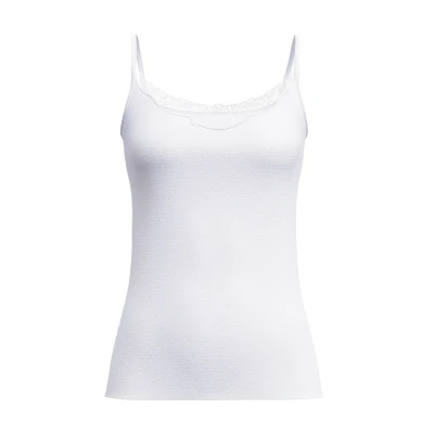 Abbildung von Calida Desire Spaghetti Unterhemd/shirt, Damen, Größe: 48/50, Weiss