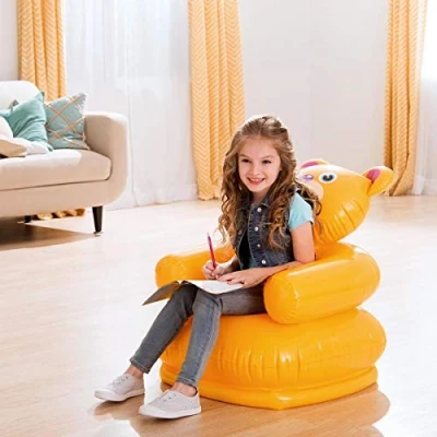 Abbildung von Intex Kinderstoel Happy Animal Geel