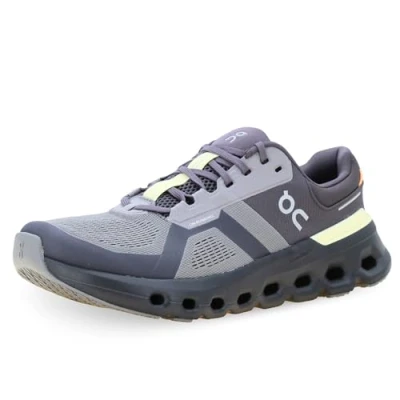 Abbildung von On Herren Cloudrunner 2 Sneaker, Rock/Tangerine, 47 EU