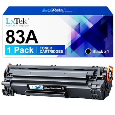 Abbildung von LxTek 83A Toner Kompatibel für HP CF283A Laserjet Pro MFP M127fw M125nw M127fn M225dw M125a M201dw M201n M225dn M127fp (1 Schwarz)