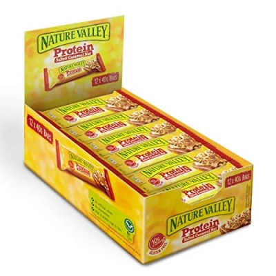 Abbildung von Nature Valley Protein Salted Caramel Nut, 12er Pack Proteinriegel (12 x 40 g)