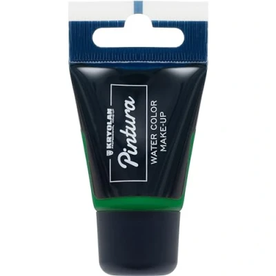 Abbildung von Kryolan Pintura Water Color Schminke Tube 20 ml, Farbe: green, 15 Farben, waschbar, ohne Parfüm, Parabene ideal für Kinder, Party, Karneval, Fasching &amp; Halloween