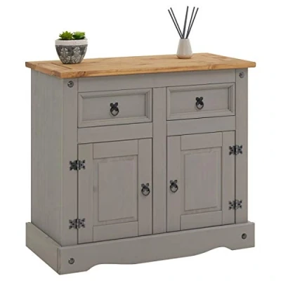 Abbildung von CARO Möbel Sideboard RAMON, Mexico Kommode Schrank Kiefer massiv Landhausstil