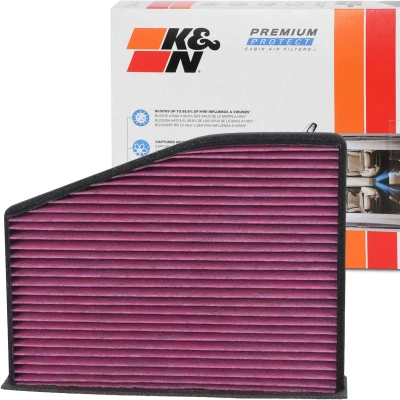 Abbildung von K&amp;N Filters DVF5071 Innenraumfilter Aktivkohlefilter 285 57 quadratisch VOLKSWAGEN: GOLF 5 Schrägheck, Passat B6 Variant, 6, AUDI: A3 Schrägheck