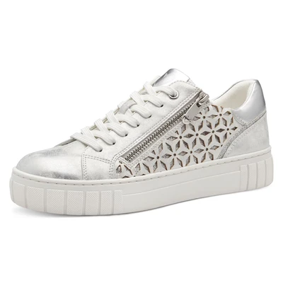Abbildung von Marco Tozzi Sneaker low, Damen, Größe: 36, Lt grey comb Schuhe