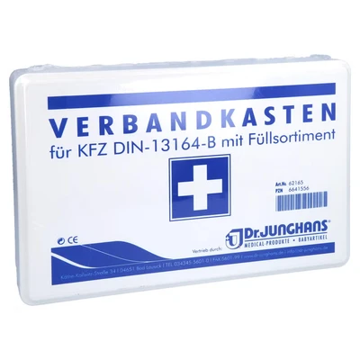 Abbildung von Kfz verbandkasten Kunststoff DIN 13164 B 1 St