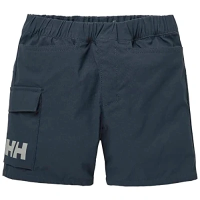 Abbildung von Helly Hansen Unisex Kinder K Hh Qd Cargo Shorts Arbeitshose, Marineblau, 7 Jahre EU