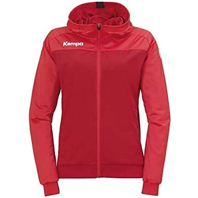 Abbildung von Kempa Trainingsjacke, Damen, Größe: Medium, Chilirot rot