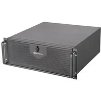 Abbildung von SilverStone Technology RM42 502, 4U Rackmount Server Gehäuse, 240mm AIO, USB Typ C, Kensington Schloss, SST 502B