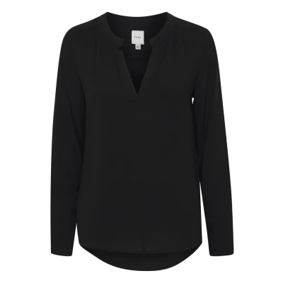 Abbildung von ICHI Ihmain LS2 Bluse, Damen, Größe: 38, Black