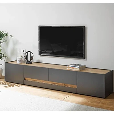 Abbildung von Lomadox Lowboard CRISP 61, Wotan Eiche Nb. 220/40/45 cm