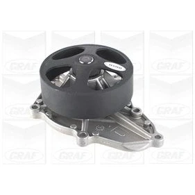 Abbildung von GRAF PA1244 Wasserpumpe mit Dichtung mechanisch Messing 106 für Keilrippenriementrieb