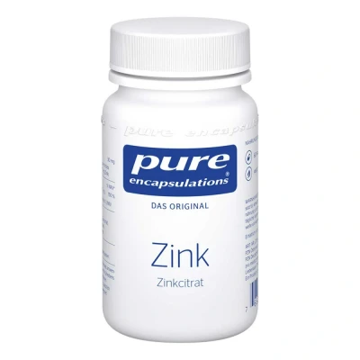 Abbildung von Pure Encapsulations Zink Zinkcitrat Kapseln