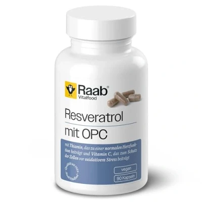 Abbildung von Raab Vitalfood Resveratrol Mit Opc 90 St
