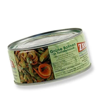 Abbildung von ZANAE Grüne Bohnen in Tomatensauce, 4er Pack (4 x 280 g)