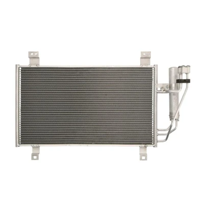 Abbildung von THERMOTEC KTT110691 Klimakondensator mit Trockner 602 x 322 12 mm MAZDA: CX 3, 2 Schrägheck