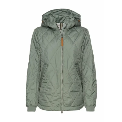 Abbildung von camel active MIT Diamant Steppung Übergangsjacke, Damen, Größe: 36, Dusty mint