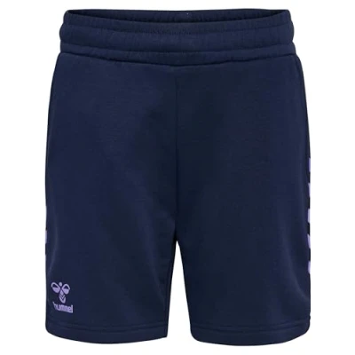 Abbildung von Hummel Staltic kurze Sporthose für Kinder, Größe: 152, Marine paisley purple