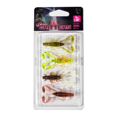Abbildung von Fox Rage UV Micro Critter NMC054 5 cm, 4 Stück