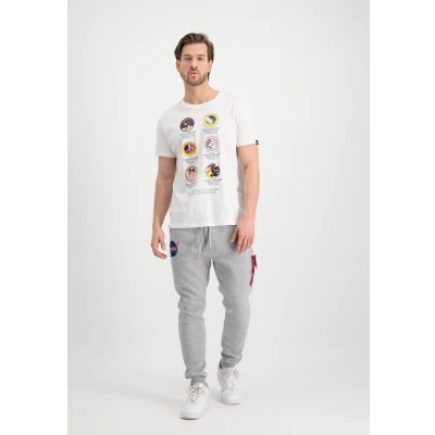 Abbildung von Alpha Industries NASA Cargo Jogginghose, Herren, Größe: Small, Grey heather