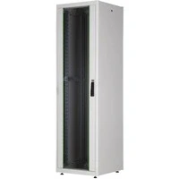 Abbildung von DIGITUS Netzwerkschrank 19 Zoll Rack 22HE 60x60 cm Dynamic Basic Serie Traglast 600 kg Nutztiefe 550 mm Grau