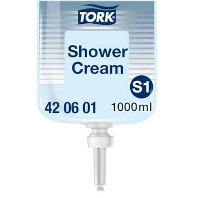 Abbildung von Tork Duschcreme S1, Unisex Duft, 1 x 1000 ml, 420601