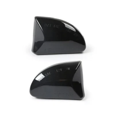 Abbildung von Led Seitenblinker kompatibel für Smart Fortwo A451 C451 Cabrio &amp; Coupe Schwarz