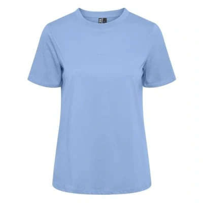 Abbildung von Pieces Pcria Solid TEE Tshirt basic, Damen, Größe: XL, Hydrangea