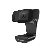 Abbildung von Sandberg USB Webcam 480P Saver, 0,3 MP, 640 x 480 Pixel, 30 fps, 640x480@30fps, 480p, Auto