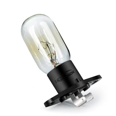 Abbildung von Ruiandsion Mikrowellen Glühbirne Z187 Sockel 250V 2A 25W Mikrowellenlampe für Universal Birnenofenlampe, warmes Weiß