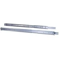 Abbildung von Inter Tech 26&quot; Teleskopschienensatz 1U 650 mm Silber