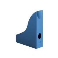 Abbildung von 6 x Durable Stehsammler Eco A4 recycelter Kunststoff 73x306x241mm blau