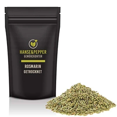 Abbildung von 250g Rosmarin getrocknet Top 1A Aromatisch natürlich vom Hanse&amp;Pepper Gewürzkontor Gourmet Serie