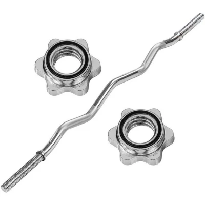 Abbildung von MOVIT Curlstange Profi SZ Curlstange, 30mm Hantelstange, Stahl, (SZ Stange), Auswahl: 120cm (7kg) o. 130cm (8kg), Farben in Schwarz oder Chrom