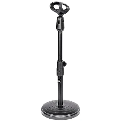 Abbildung von Meinl Percussion Cajon Microphone Stand Ständer für Standard Mikrofon Cajons Stahl, Schwarz (CMS)