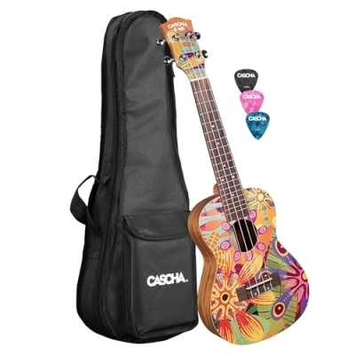 Abbildung von Concert Ukulele Art Series Flowers
