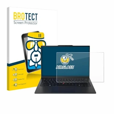 Abbildung von BROTECT Schutzglas für Lenovo ThinkPad X1 Carbon Gen 12 14&quot; Schutzfolie Panzer Folie Glas [Extrem Kratzfest 9H, Anti Fingerprint
