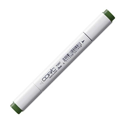 Abbildung von COPIC Classic Marker Typ YG 67, Moss, professioneller Layoutmarker, mit einer breiten und feinen Spitze