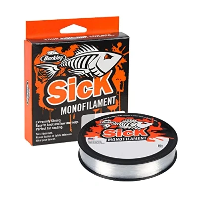 Abbildung von Berkley Sick Monofilament Clear 300m 0,25mm Monofile Schnur