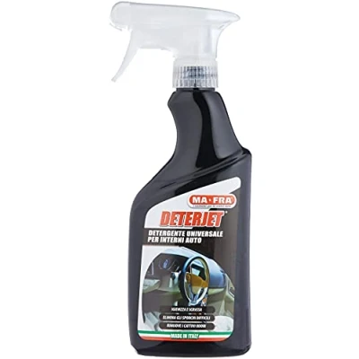 Abbildung von Ma Fra, Deterjet, Reinigungsmittel und Universal Entfetter zum Reinigen von Autoinnenräumen, entfernt alle Spuren Schmutz schlechten Gerüchen aus dem Auto Innenraum, Menge 500 ml