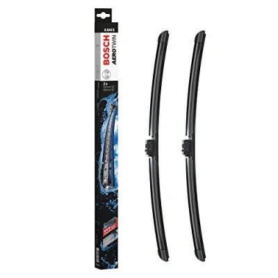 Abbildung von Bosch Automotive Scheibenwischer Aerotwin A844S, Länge: 550mm/550mm − Set für Frontscheibe Nur Rechtslenker Fahrzeuge (UK)