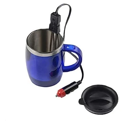 Abbildung von All Ride Thermobecher 24 V Kaffeekanne mit Heizelement Wasserkocher ​​350 ml Blau