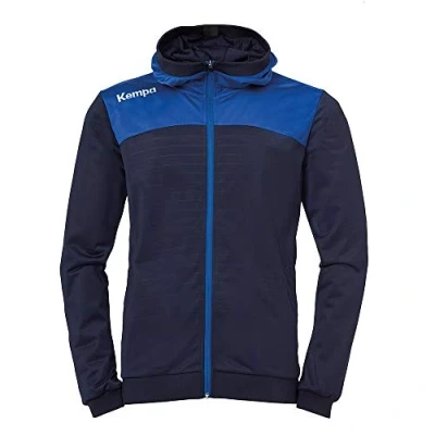 Abbildung von Kempa Kinder Emotion 2.0 Kapuzenjacke Jacke, Marine/Royal, 128