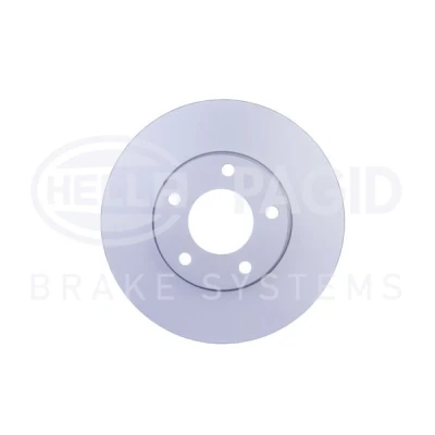 Abbildung von HELLA PRO High Carbon 8DD 355 128 231 Bremsscheibe 278 25 05/05 114,3 innenbelüftet beschichtet hochgekohlt ohne Radbefestigungsbolzen, Radnabe