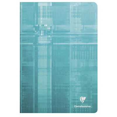 Abbildung von Clairefontaine 3601C Heft 11x17 cm, 48 Blatt 90g, französische Lineatur, farbig sortiert, 1 Stück