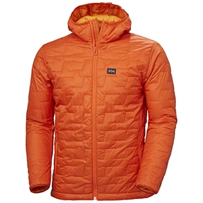 Abbildung von Helly Hansen Men Lifaloft Hooded Insulator Jacket Patrol Orange Größe Xl