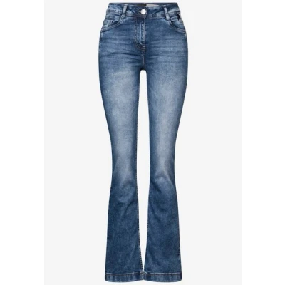 Abbildung von Street One Jeans Bootcut, Damen, Größe: 29x30, Blau