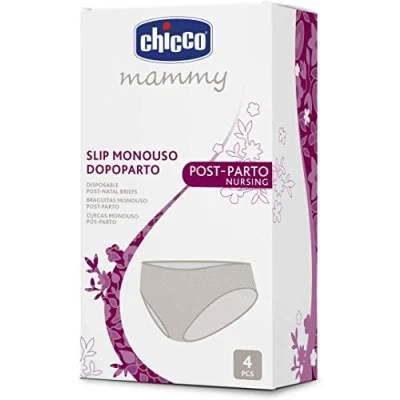 Abbildung von Chicco Mammy 011370 Slip Monouso Dopo Parto In Tnt 4 Pezzi Taglia